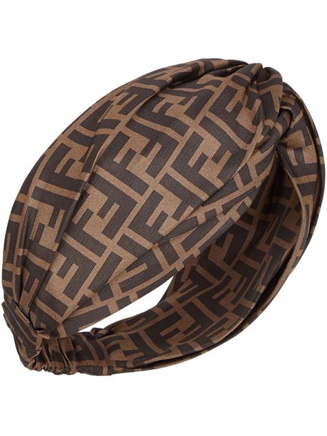 fendi ff headband|fendi ff motif headband.